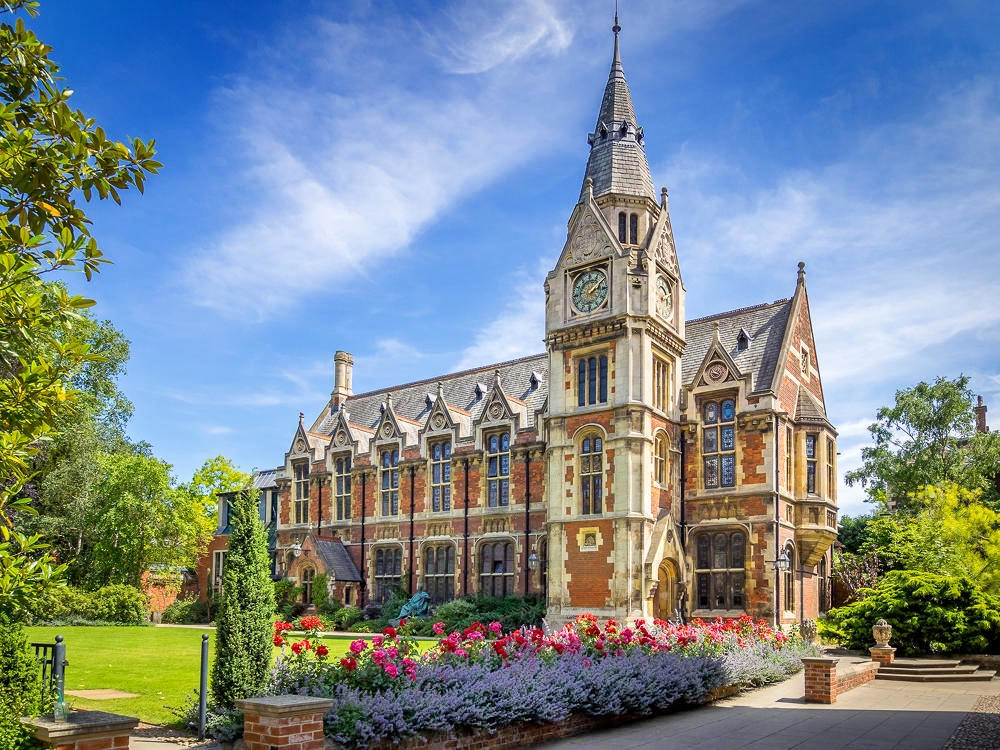 Pembroke College Library and Clocktower, Cambridge. Credit Bob Radlinski, flickr
