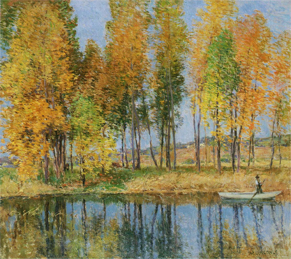 Autumn Festival by Willard Leroy Metcalf, 1915