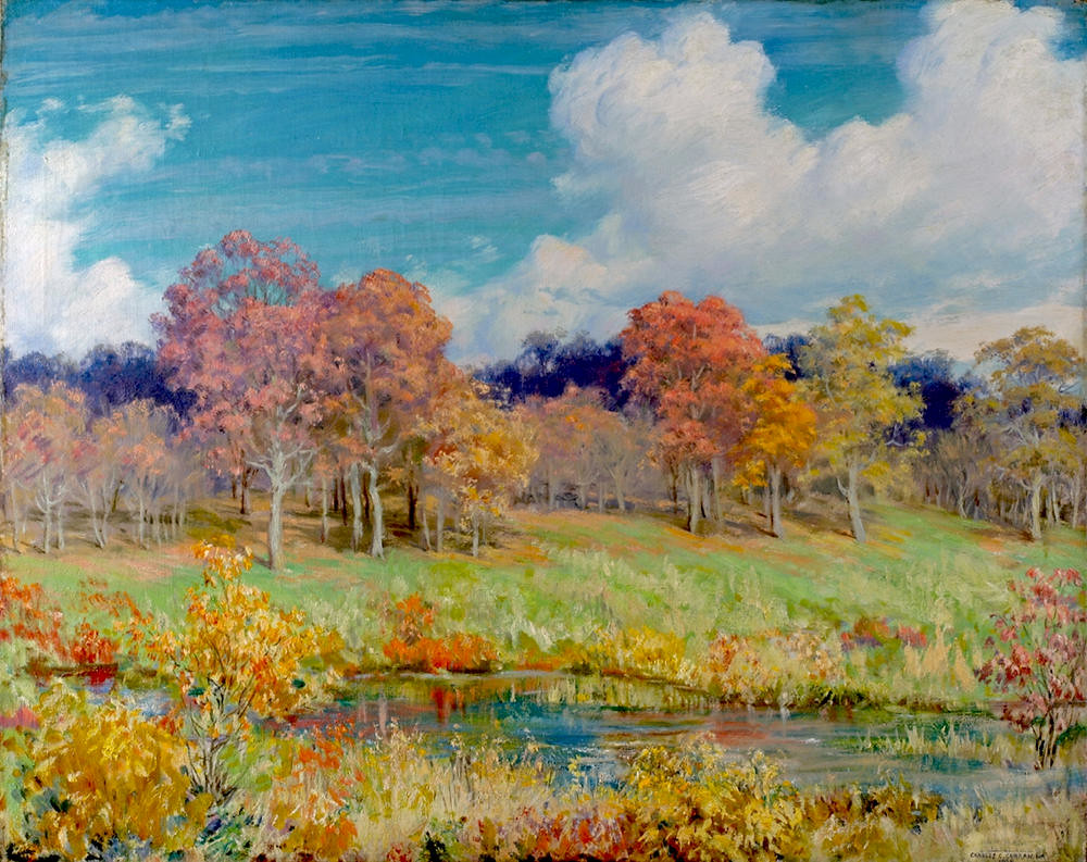 Autumn Landscape by Charles Courtney Curran, 1928