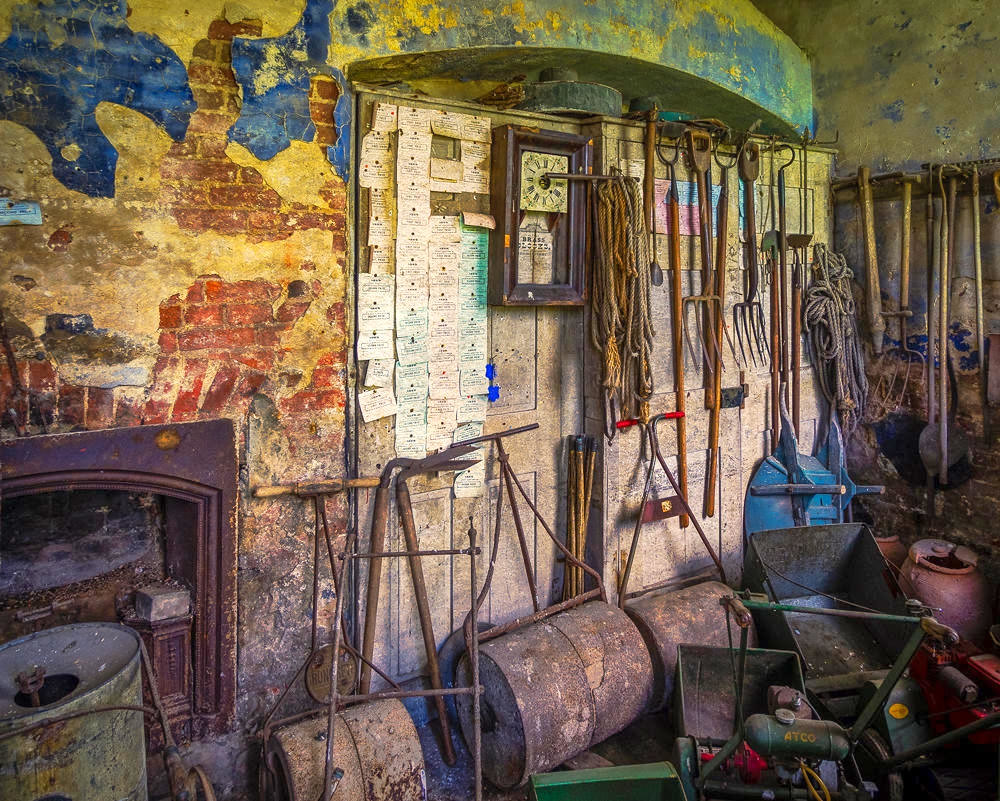 Calke Abbey Garden Shed, Derbyshire. Credit Bob Radlinski, flickr