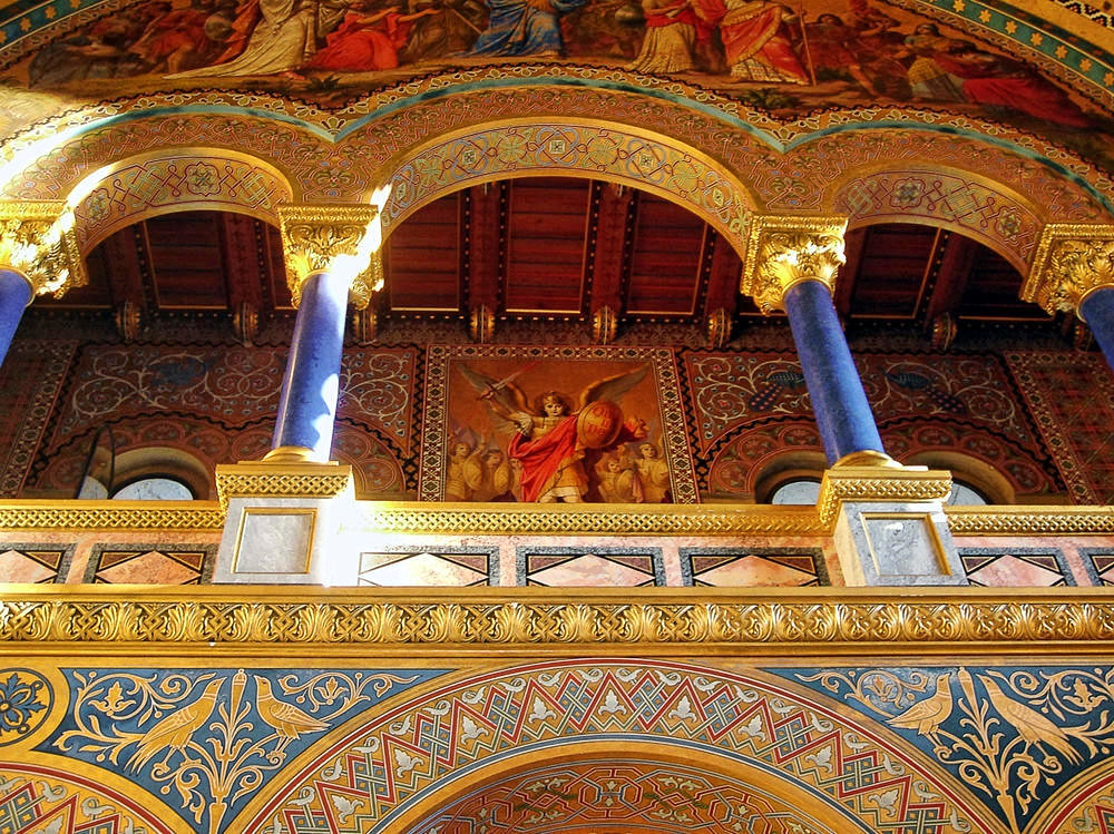 Neuschwanstein Castle Interior. Credit Schoenitzer