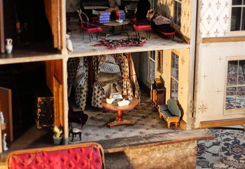 Details of a Doll's House in Calke Abbey. Credit Mark Longair