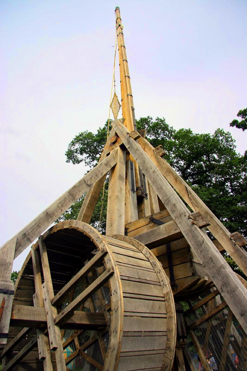 Trebucket at Warwick Castle. Credit Paul Reynolds