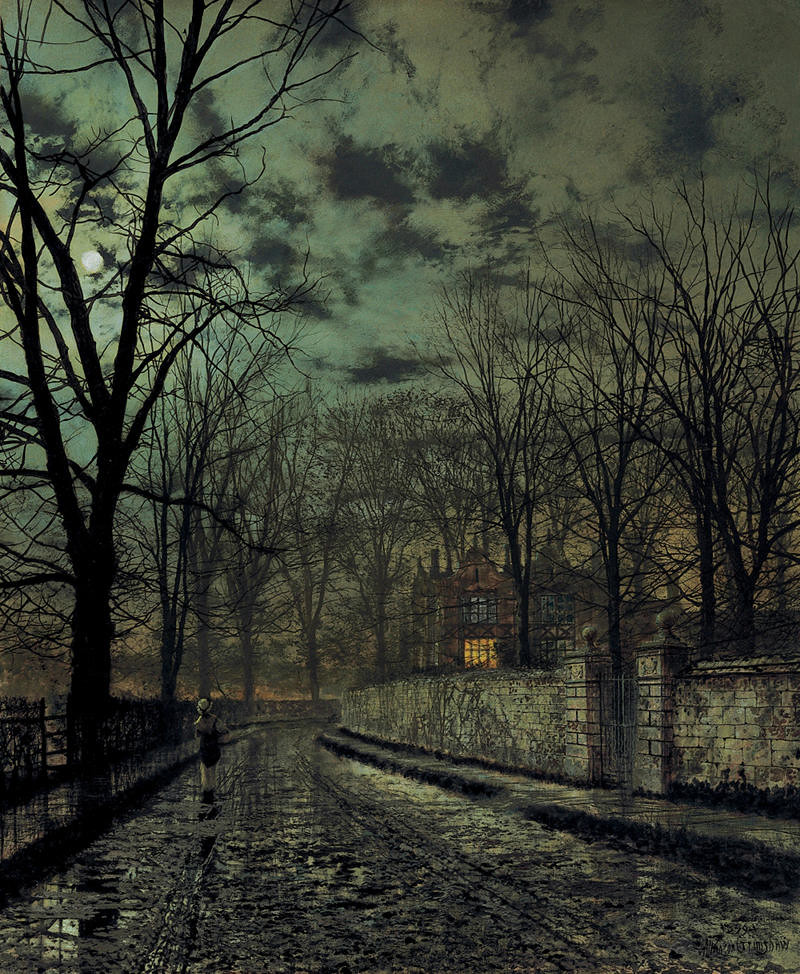 November by John Atkinson Grimshaw, 1879