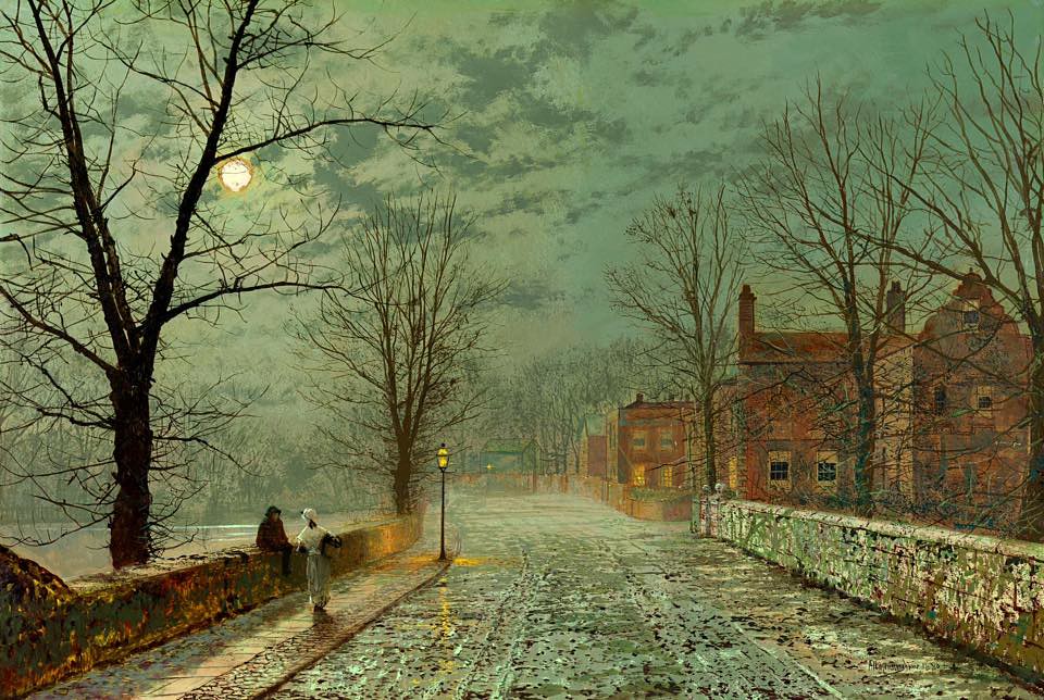 Bonchurch, the Isle of Wight by John Atkinson Grimshaw, 1880
