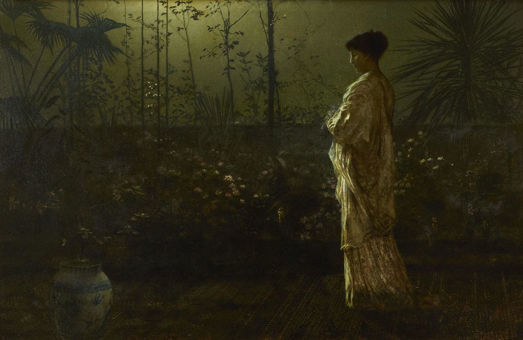 Night Vigil by John Atkinson Grimshaw