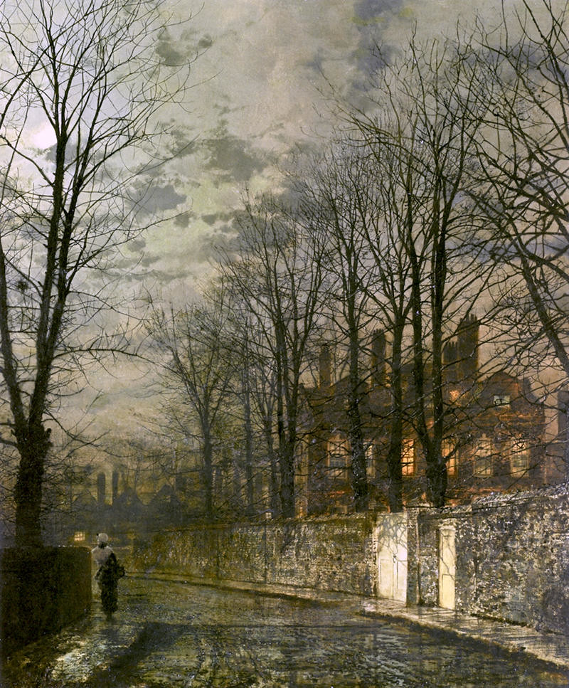 Heaven's Lamp by John Atkinson Grimshaw, 1886