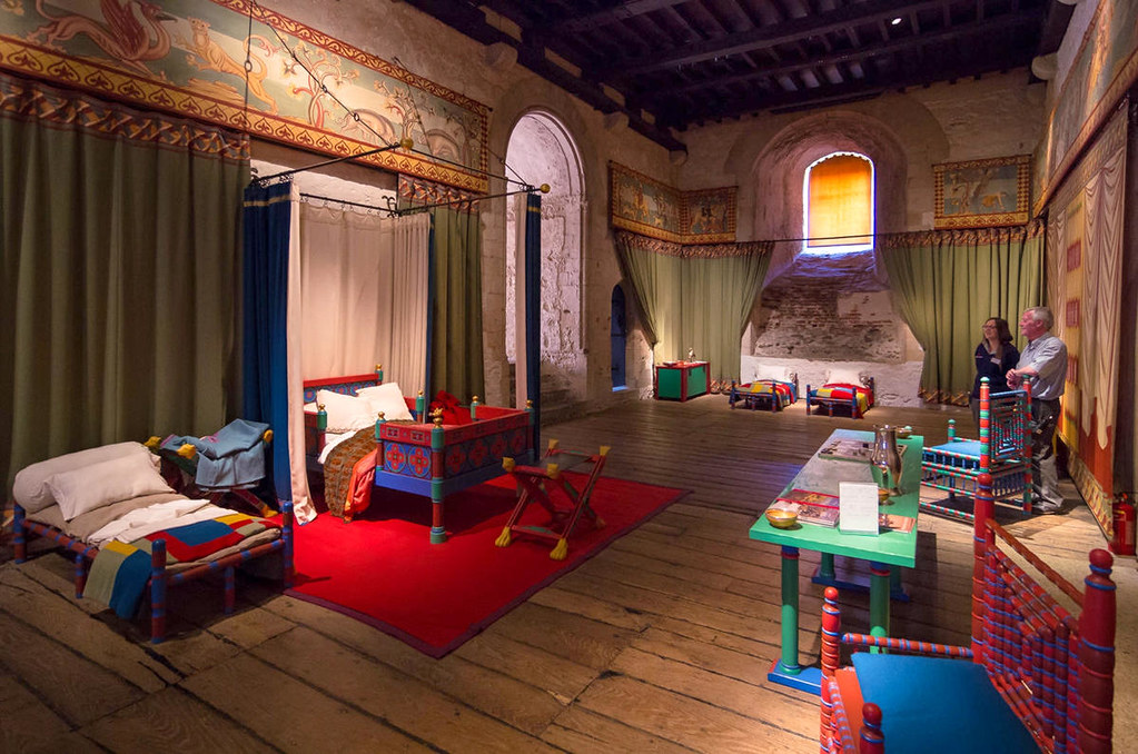Medieval Visitor's Bedchamber - Dover Castle. Credit Bob Radlinski, flickr