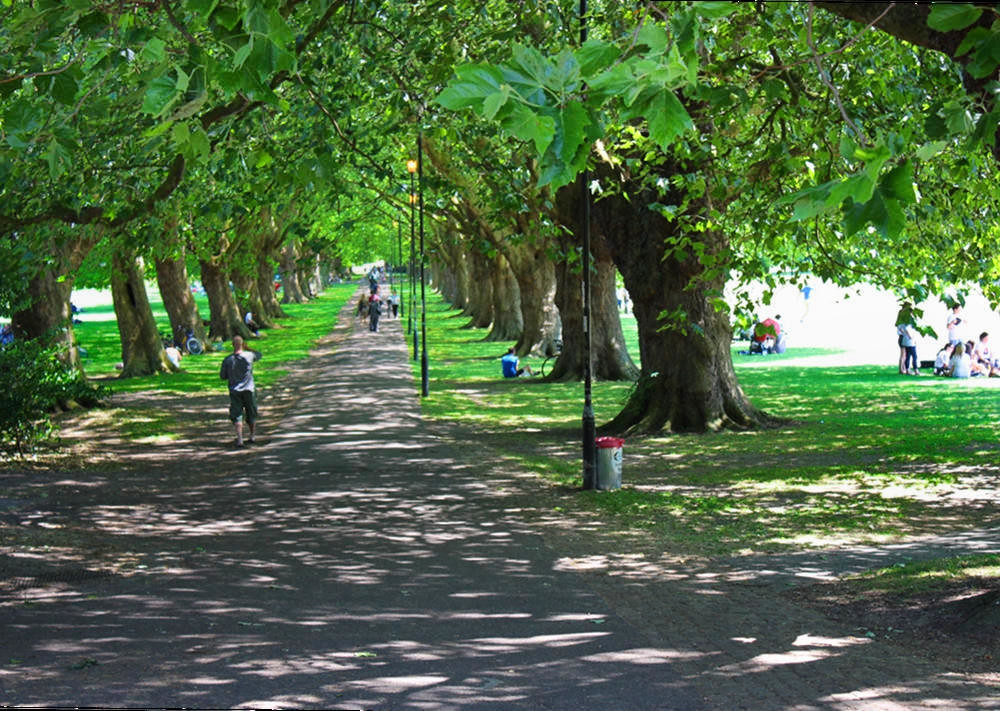 Jesus Green, Cambridge, England. Credit Ardfren