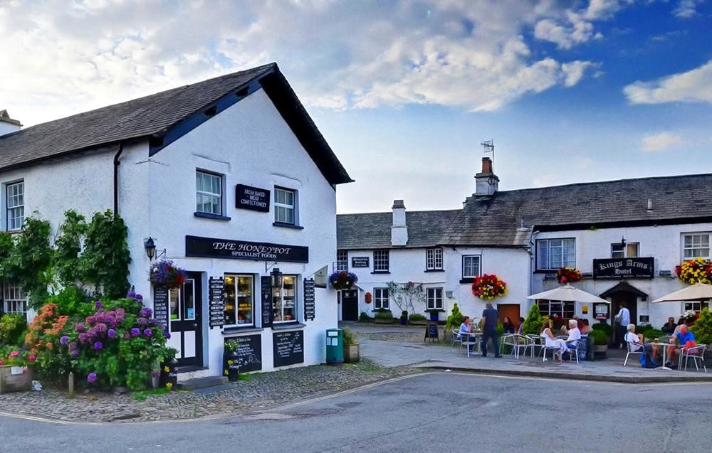 Hawkshead, Lake District. Credit Baz Richardson, flickr