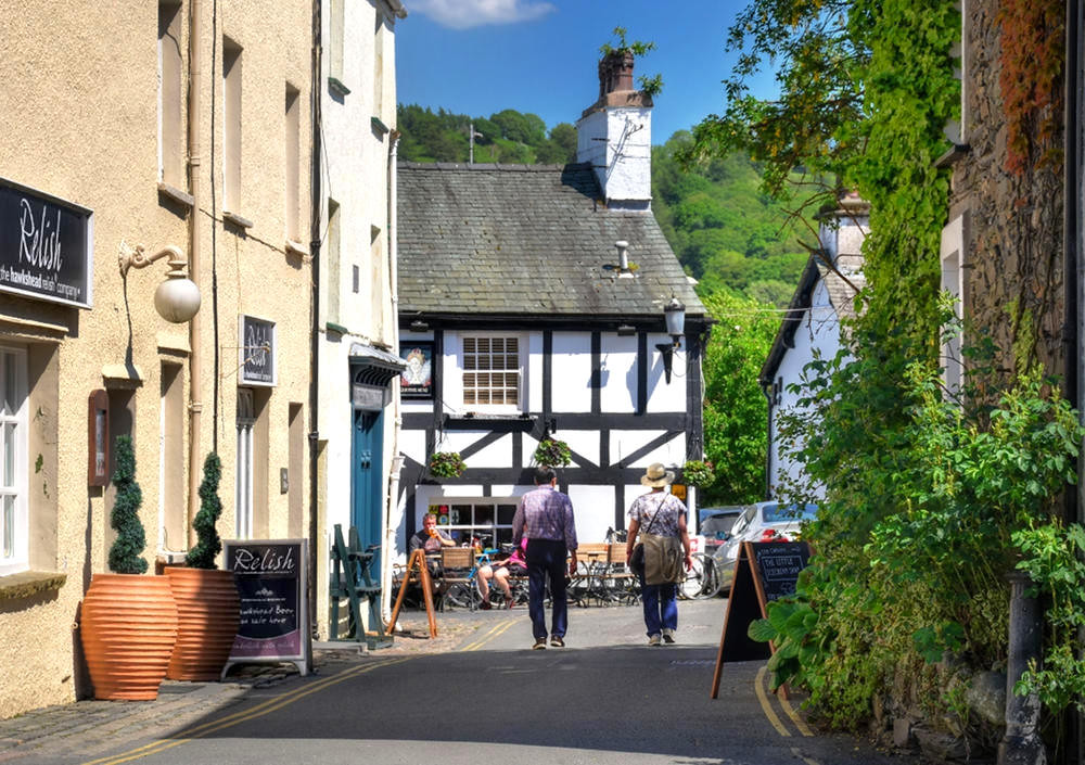 Hawkshead, The Lake District. Credit Baz Richardson, flickr