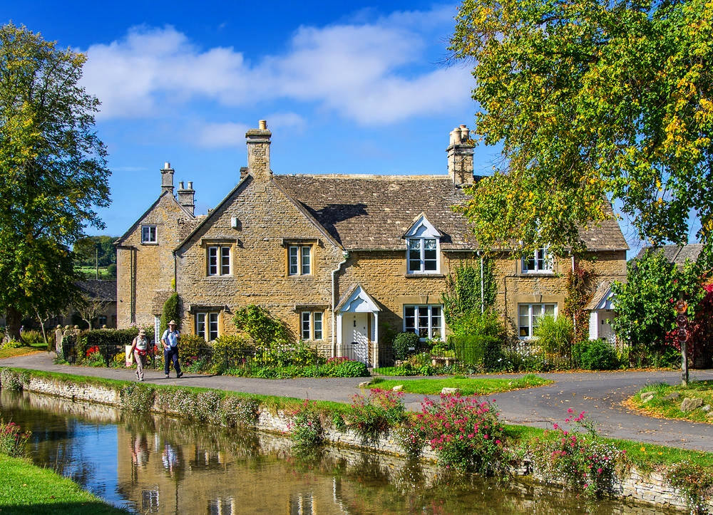 Lower Slaughter, Gloucestershire. Credit Bob Radlinski, flickr