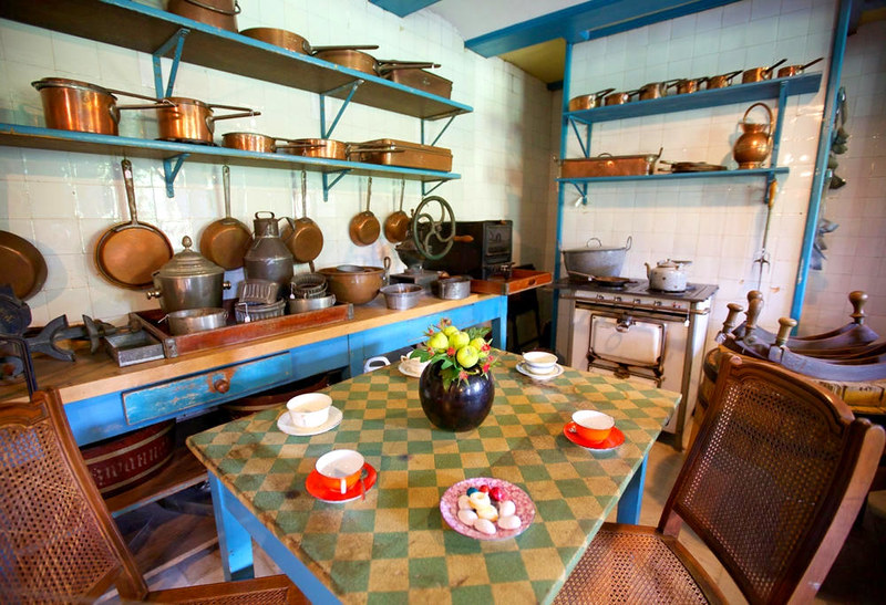The kitchen at Doorn House. Credit Sebastiaan ter Burg