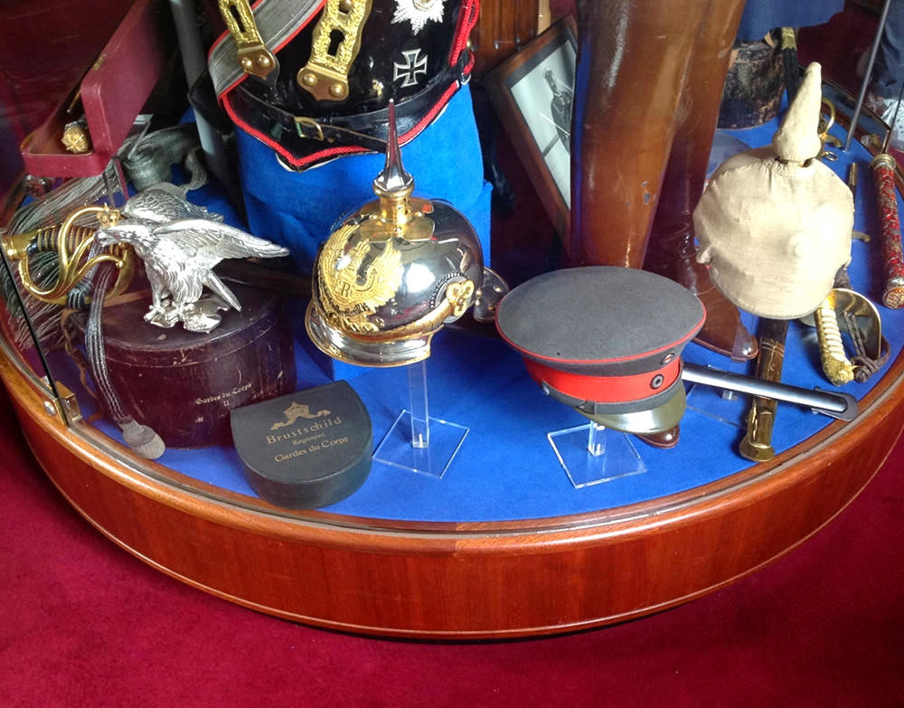 Some of Wilhelm's war regalia. Credit Ziko van Dijk