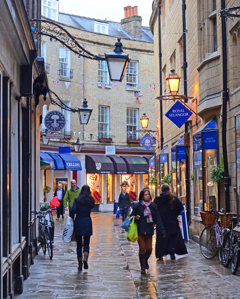 Rose Crescent, Cambridge. Credit Baz Richardson, flickr