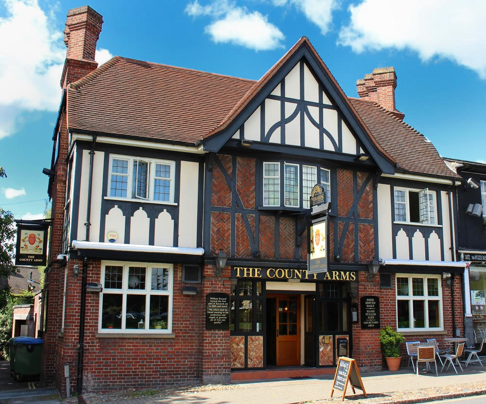 The County Arms, Cambridge. Credit The Wub