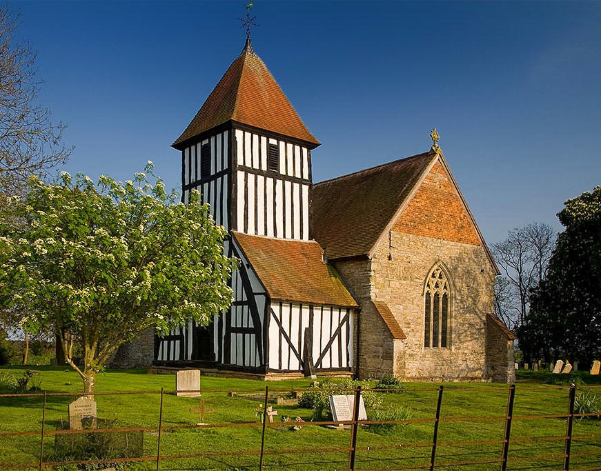 St Peter's Church, Pirton, Worcestershire. Credit David Evans, flickr