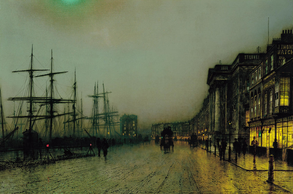 Canny Glasgow by John Atkinson Grimshaw, 1887