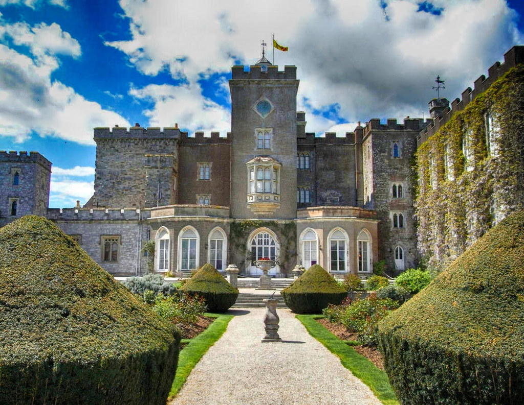 Powderham Castle, Devon, east front