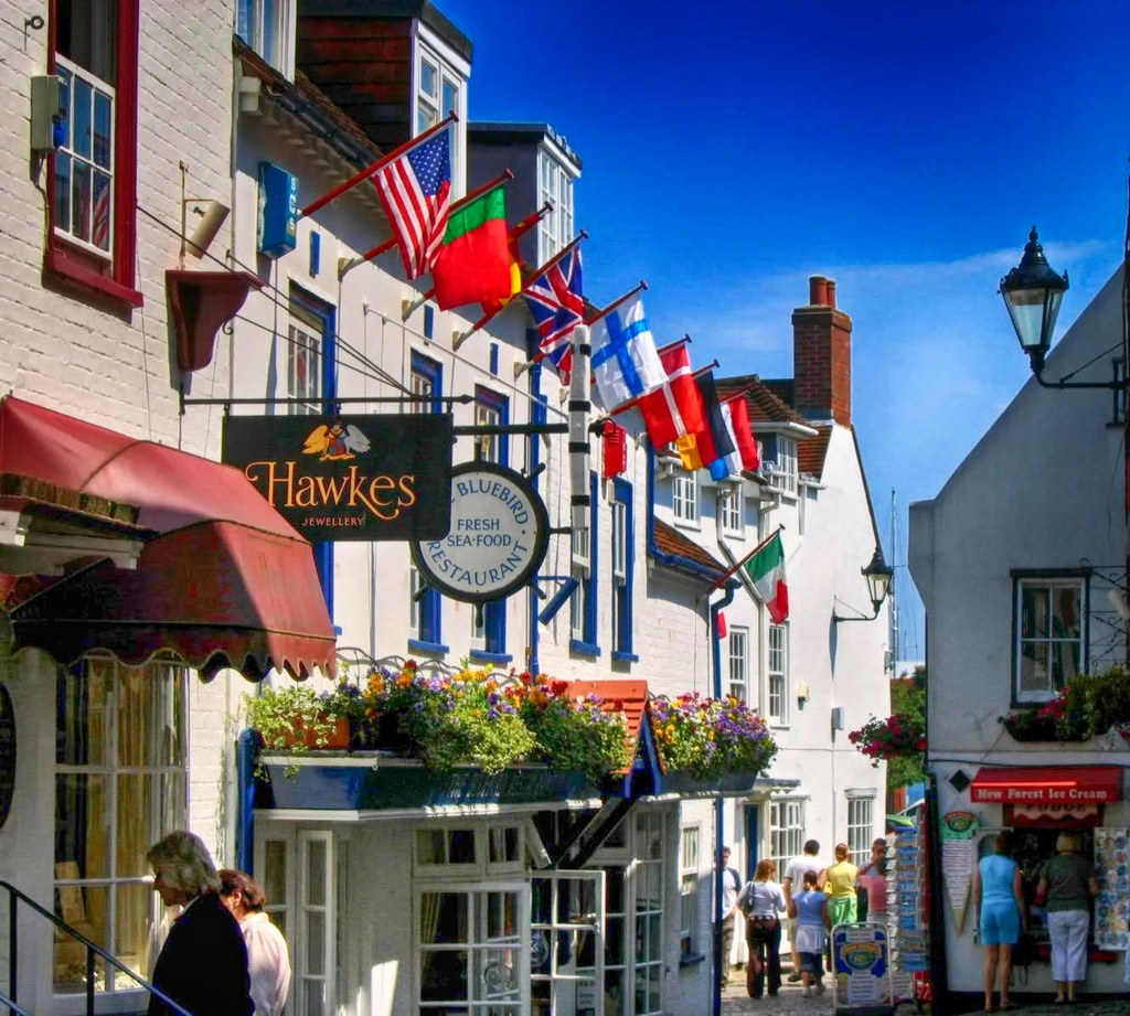 The Small Port of Lymington, New Forest. Credit JR P, flickr
