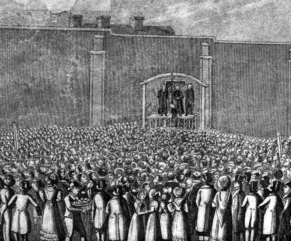 The execution of William Corder, the Red Barn Murderer