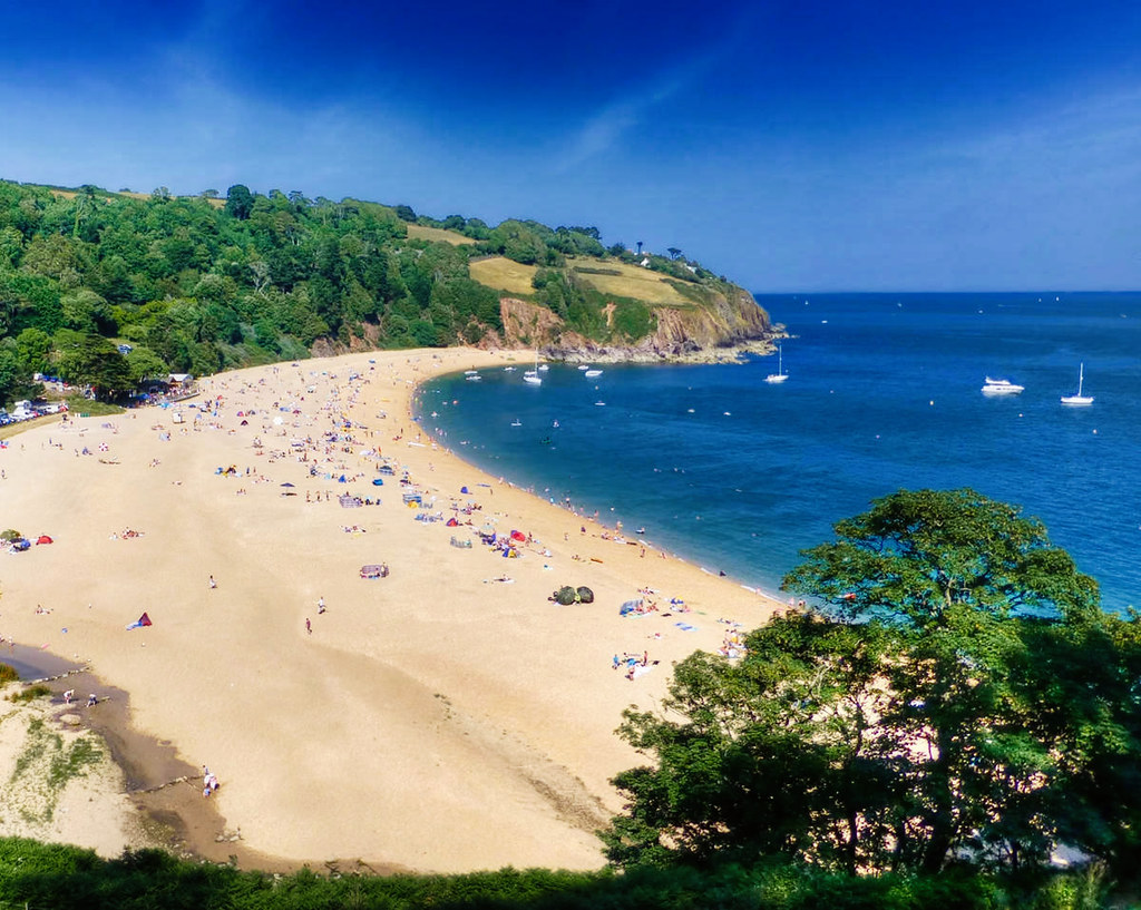 Blackpool Sands, South Devon. Credit Matthew Hartley, flickr