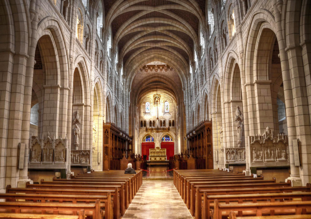 Interior of Buckfast Abbey, Devon. Credit Baz Richardson, flickr