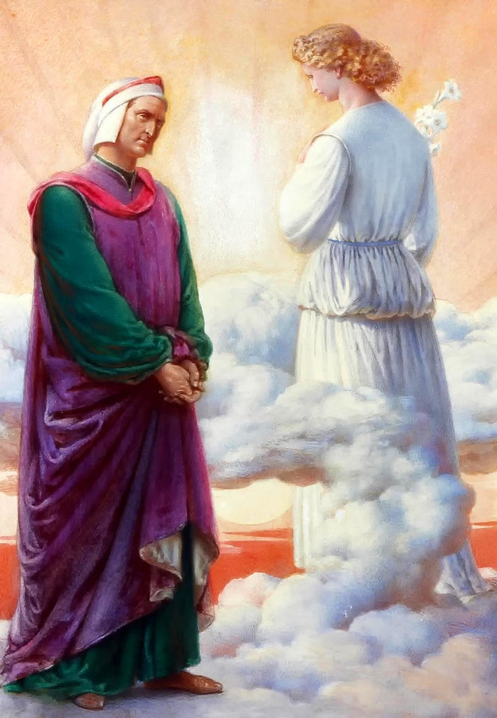 Dante in Heaven by William Cave Thomas