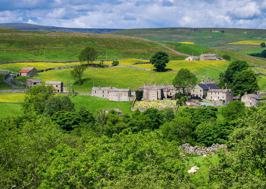 Keld in the Yorkshire Dales as seen from the Pennine Way. Credit Bob Radlinski, flickr