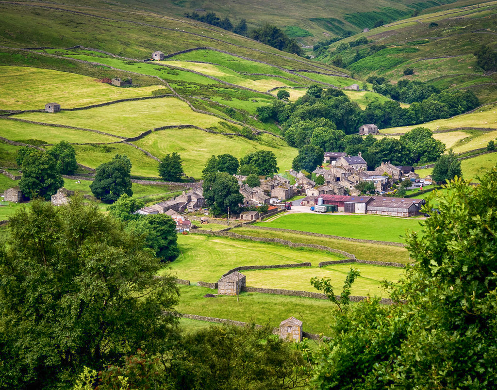 Thwaite from the Pennine Way, Swaledale. Credit Bob Radlinski, flickr