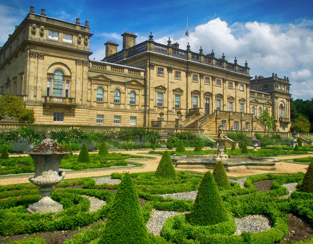 Harewood House, West Yorkshire. Credit Diego Sideburns, flickr