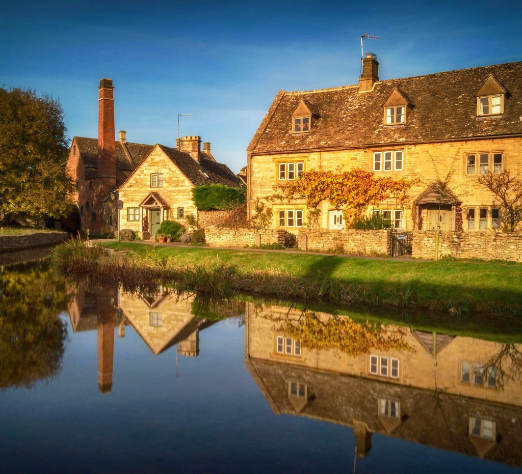 Lower Slaughter, Gloucestershire. Credit Phil Dolby, flickr