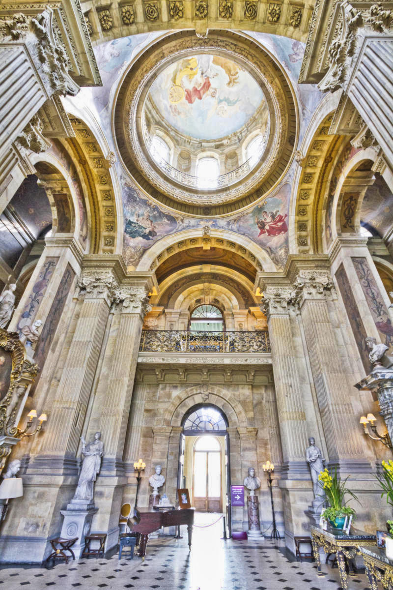 The Great Hall inside Castle Howard. Credit Mdbeckwith