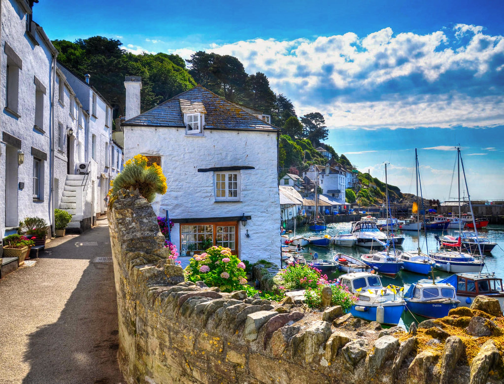 The Warren at Polperro harbour, Cornwall. Credit Baz Richardson, flickr