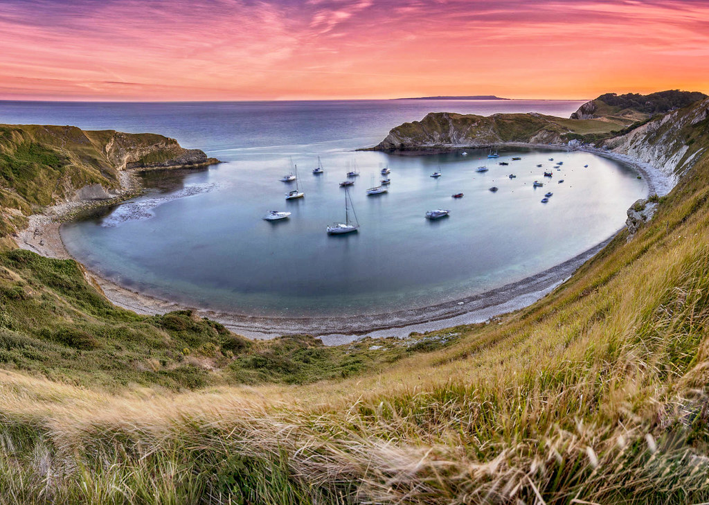Lulworth Cove, Dorset. Credit Lies Thru a Lens