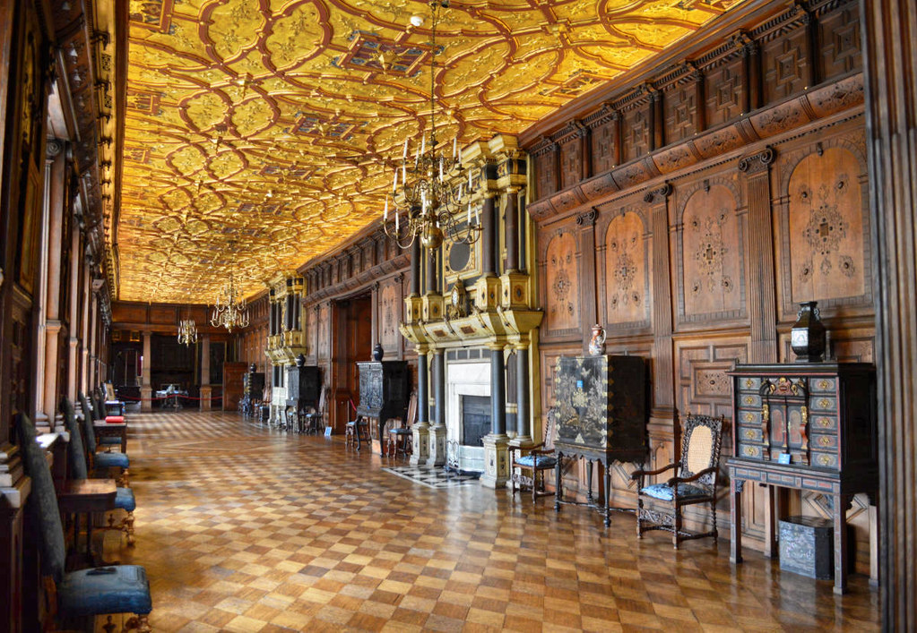 The Long Gallery at Hatfield House, Hertfordshire. Credit Matt Brown