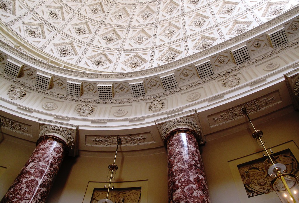 Stowe House - Marble Saloon. Credit Karen Mallonee, flickr