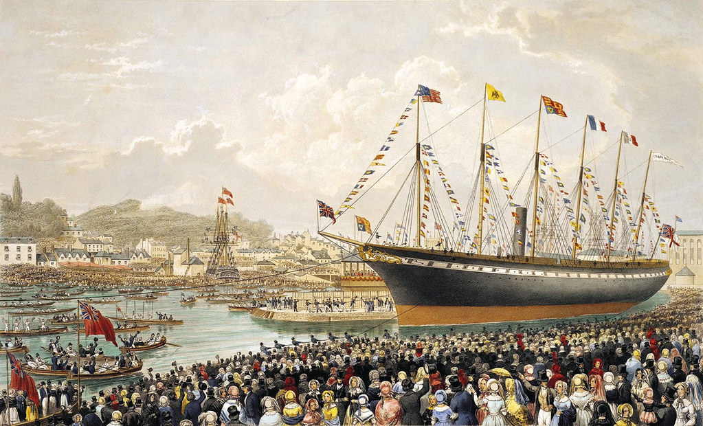 Launch of the SS Great Britain