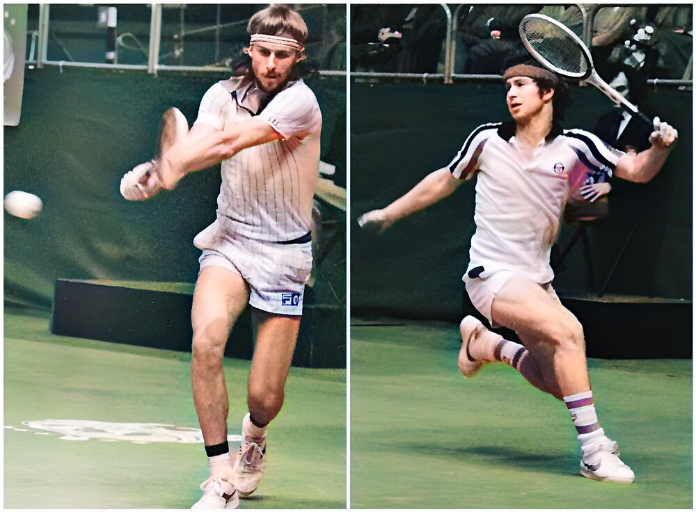 Björn Borg (1979) and John McEnroe (1979)