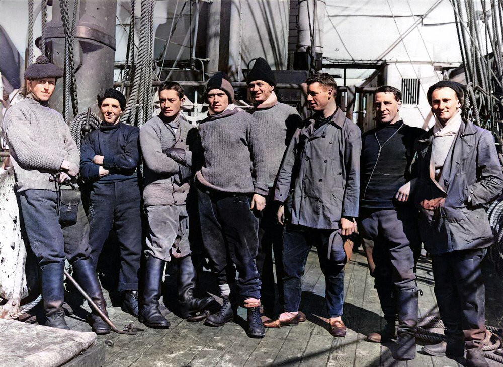 Officers of the 'Terra Nova, by Herbert George Ponting