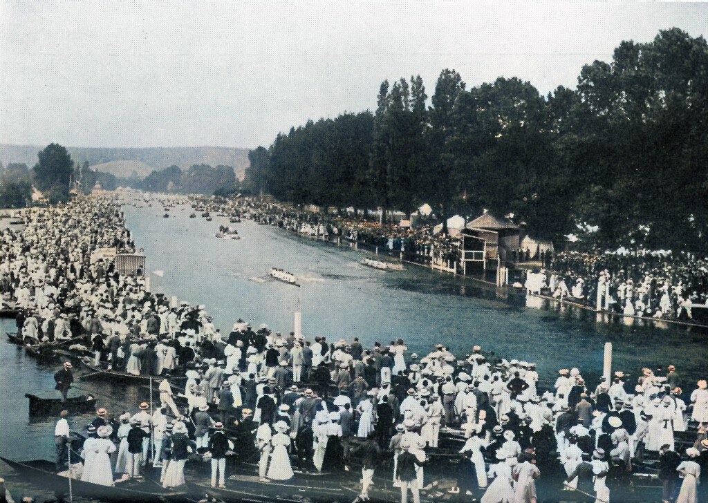 Sport Nautique de Gand winning the Grand Challenge Cup in 1907