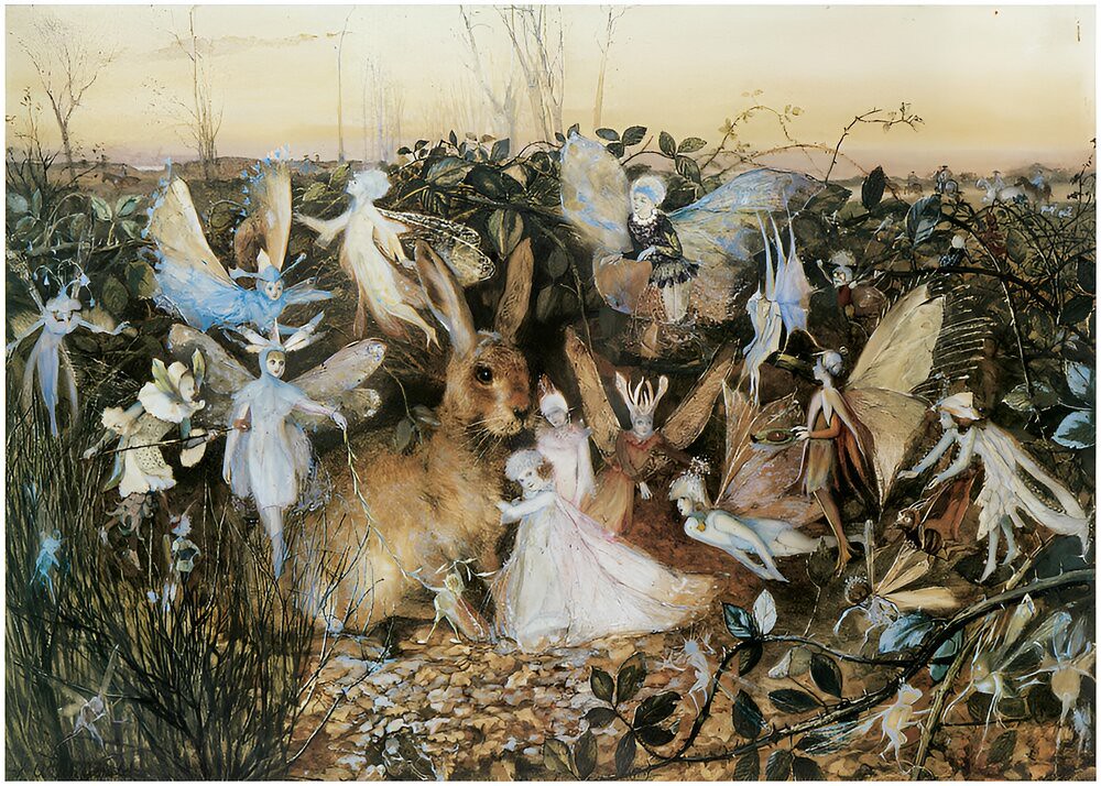 Fairy Twilight by John Anster Christian Fitzgerald, (1819 - 1906)