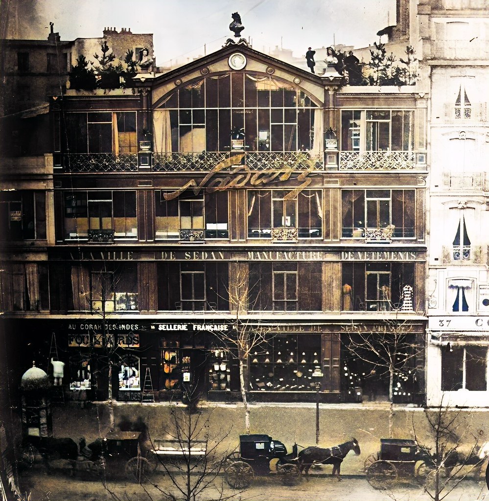 The home of photographer Nadar, where the 1874 exhibition took place.