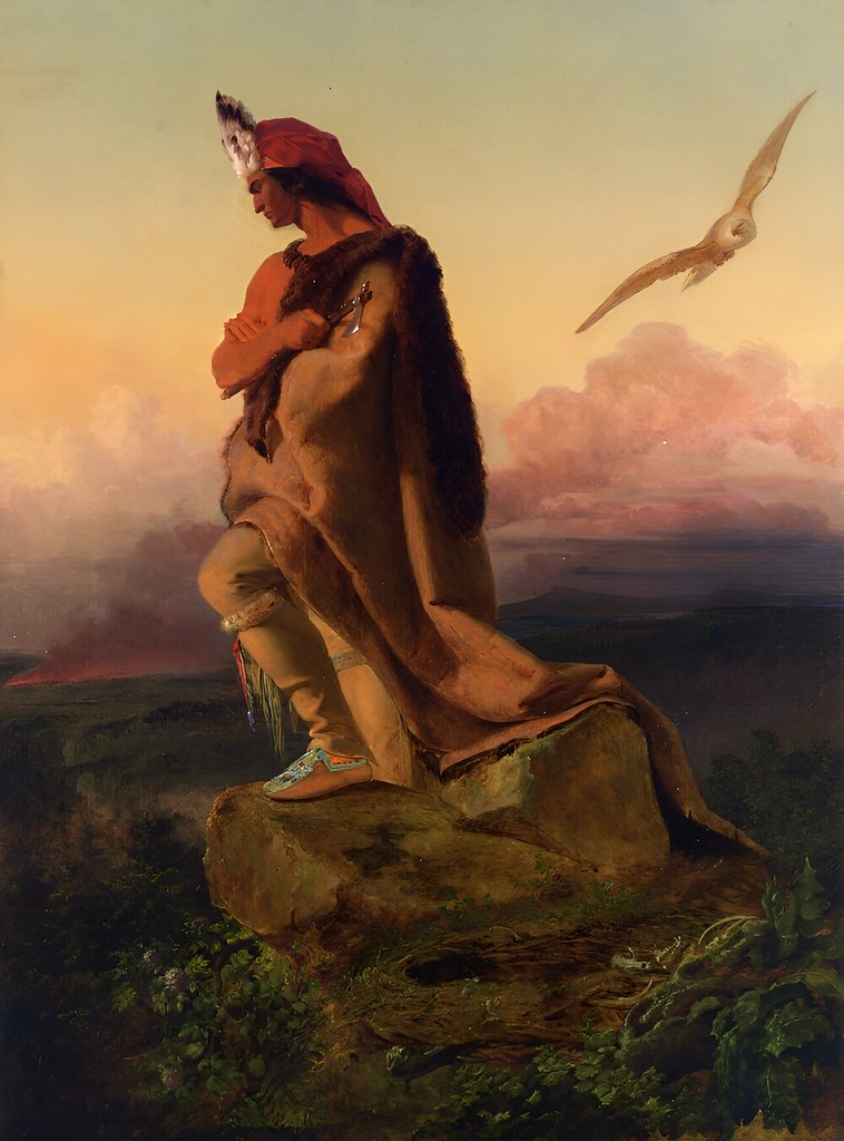 The Last of the Mohicans by Emanuel Gottlieb Leutze, 1850