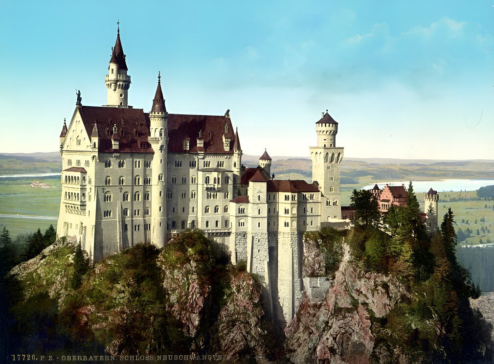 Neuschwanstein Castle, c. 1895