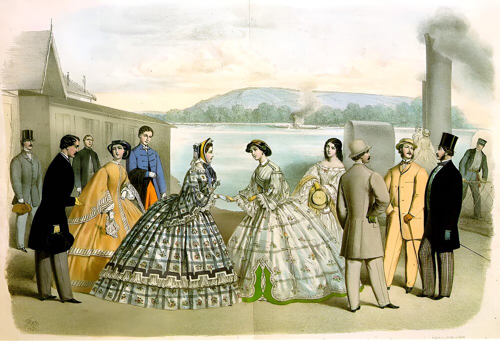 1862 Vienna fashions