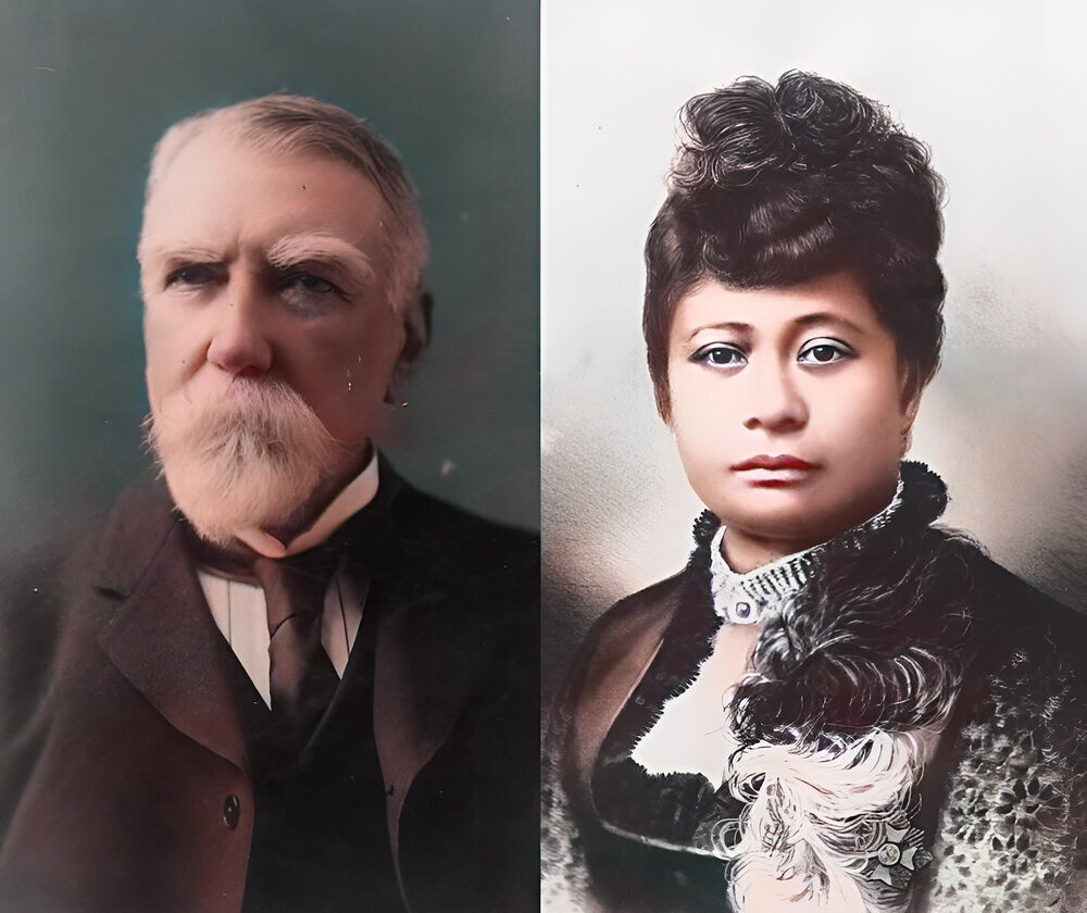 Ka'iulani's parents, Archibald Cleghorn and Likelike