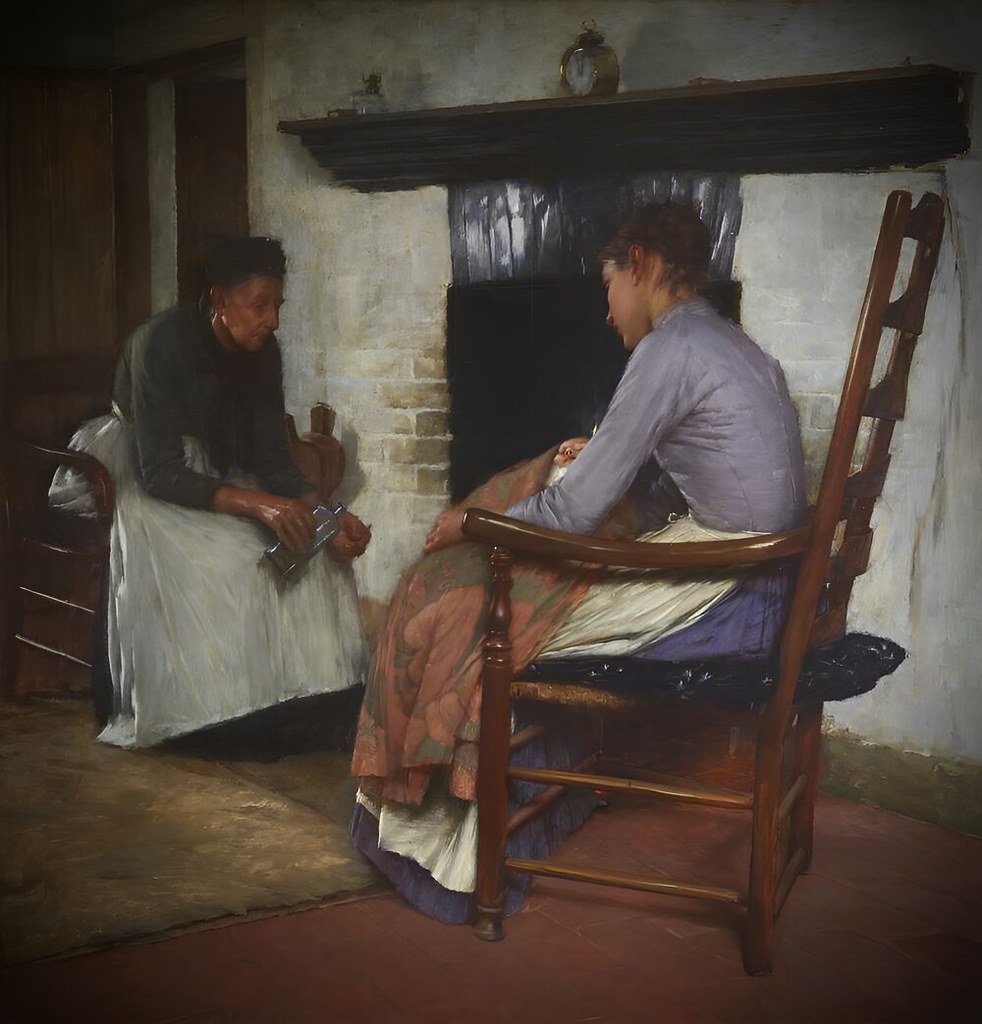 Some Poor People by Henry la Thangue