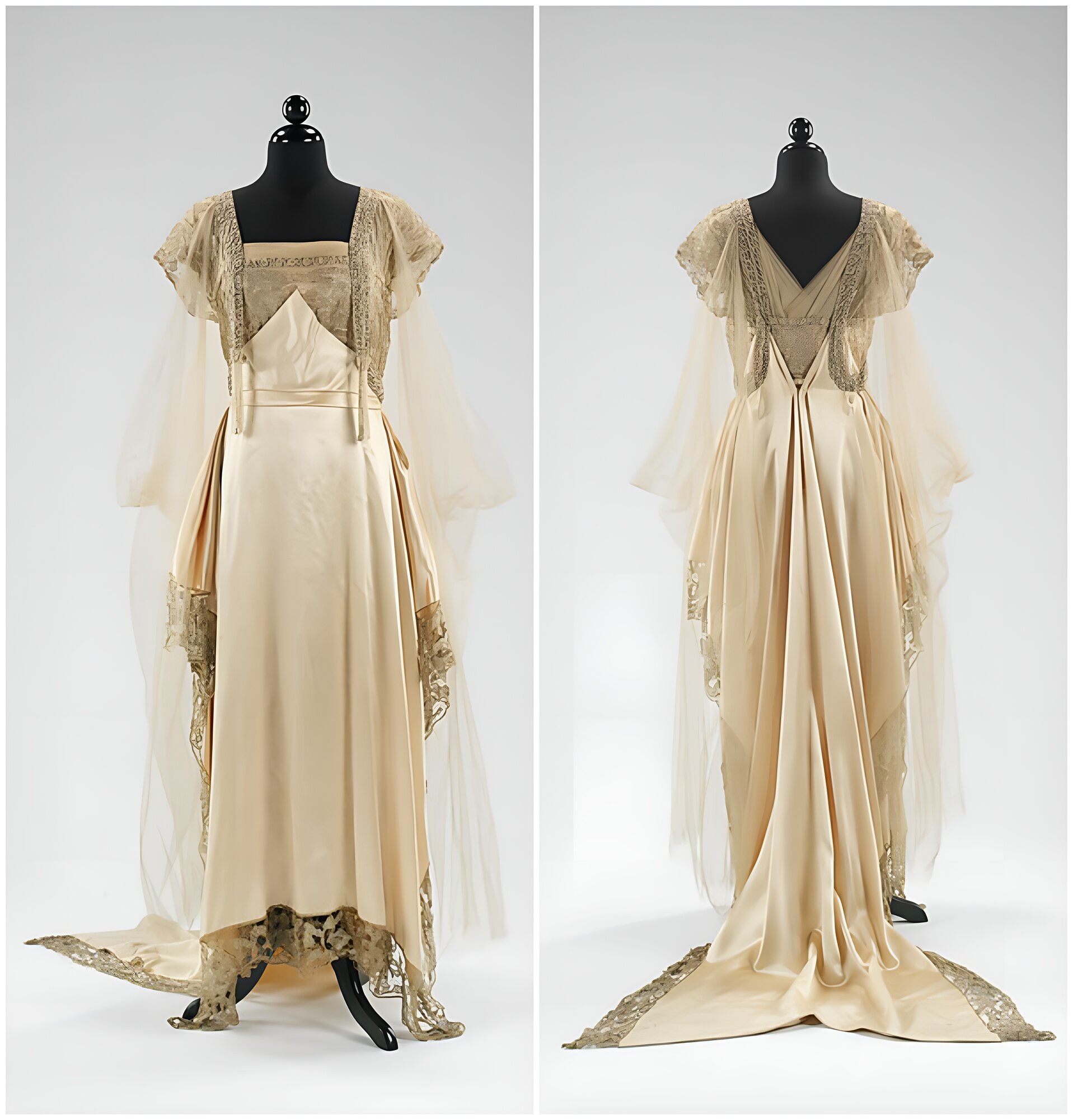 1915 Callot Soeurs. Silk, metal, pearl, metmuseum