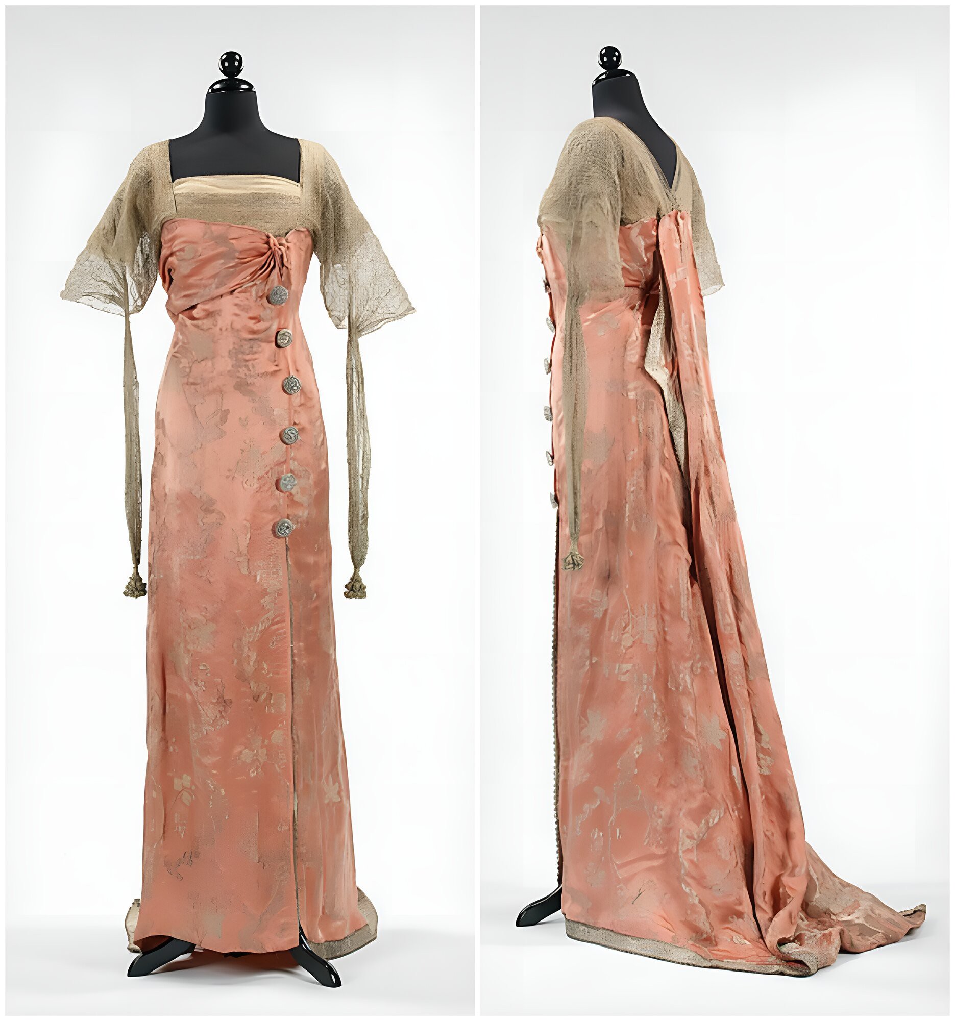1914 Callot Soeurs. Silk, metal, rhinestones